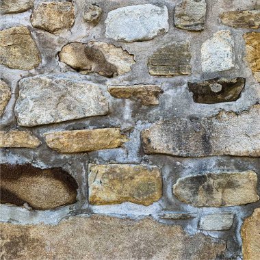 Eski taş duvar arka planı. Taş zemin