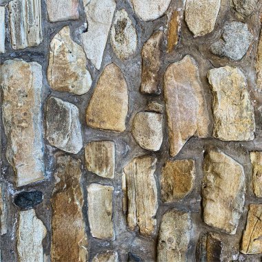 Eski taş duvar arka planı. Taş zemin