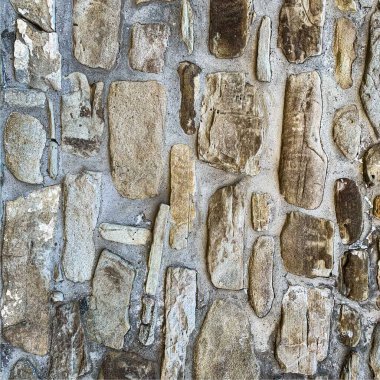 Eski taş duvar arka planı. Taş zemin