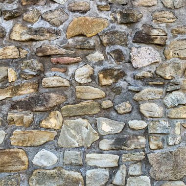 Eski taş duvar arka planı. Taş zemin