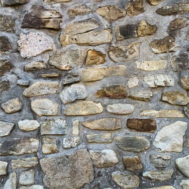 Eski taş duvar arka planı. Taş zemin