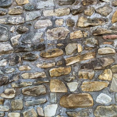 Eski taş duvar arka planı. Taş zemin