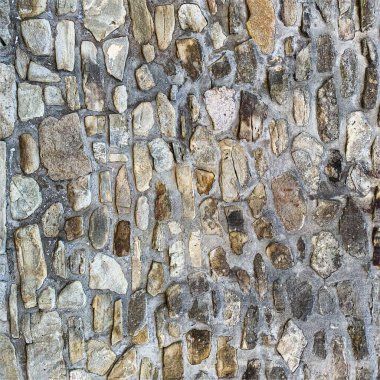 Eski taş duvar arka planı. Taş zemin