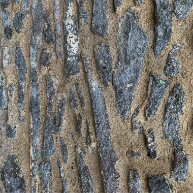 Eski taş duvar arka planı. Taş zemin