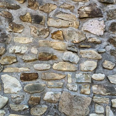 Eski taş duvar arka planı. Taş zemin