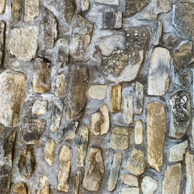 Eski taş duvar arka planı. Taş zemin