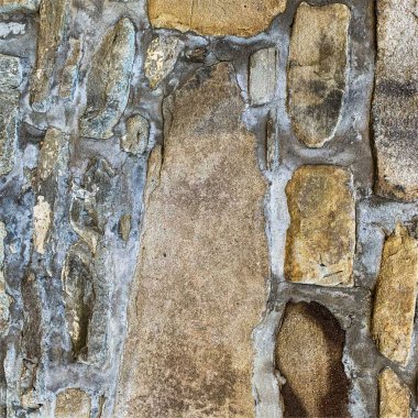 Eski taş duvar arka planı. Taş zemin