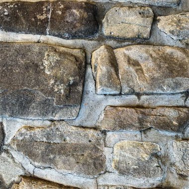 Eski taş duvar arka planı. Taş zemin