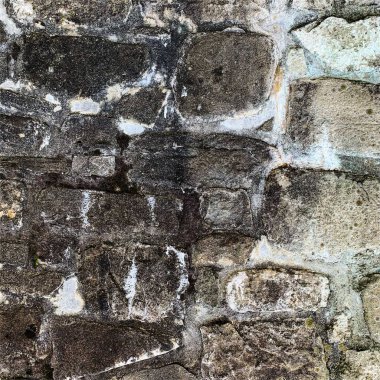 Eski taş duvar arka planı. Taş zemin