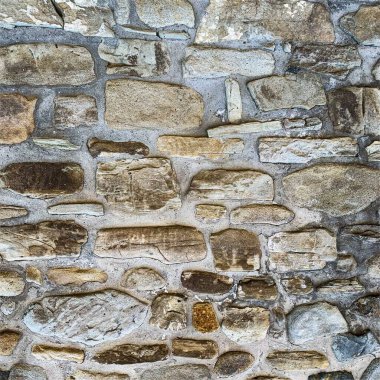 Eski taş duvar arka planı. Taş zemin