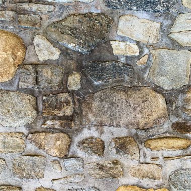Eski taş duvar arka planı. Taş zemin