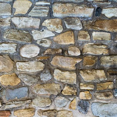 Eski taş duvar arka planı. Taş zemin