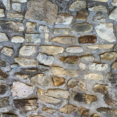 Eski taş duvar arka planı. Taş zemin