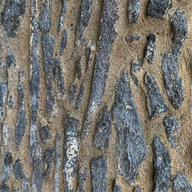 Eski taş duvar arka planı. Taş zemin