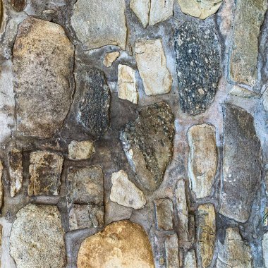 Eski taş duvar arka planı. Taş zemin