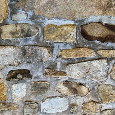 Eski taş duvar arka planı. Taş zemin