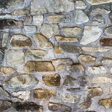 Eski taş duvar arka planı. Taş zemin