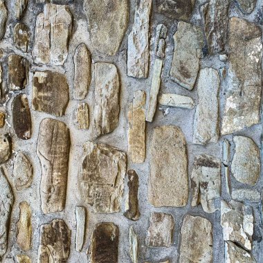 Eski taş duvar arka planı. Taş zemin