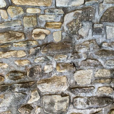 Eski taş duvar arka planı. Taş zemin