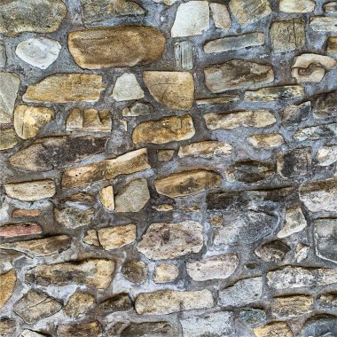 Eski taş duvar arka planı. Taş zemin