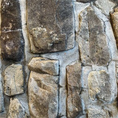 Eski taş duvar arka planı. Taş zemin