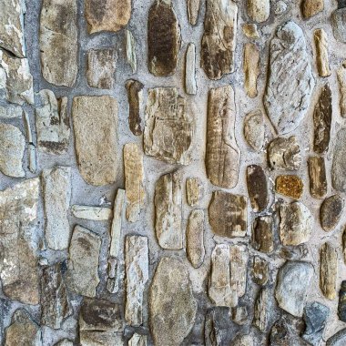 Eski taş duvar arka planı. Taş zemin