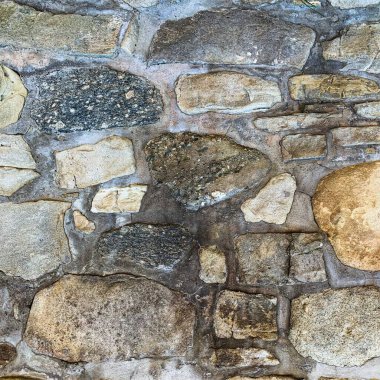 Eski taş duvar arka planı. Taş zemin