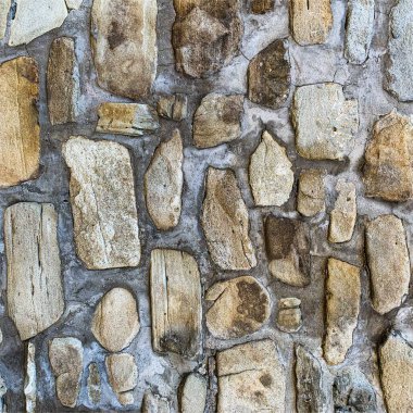 Eski taş duvar arka planı. Taş zemin