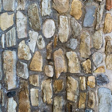 Eski taş duvar arka planı. Taş zemin