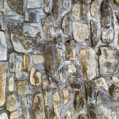 Eski taş duvar arka planı. Taş zemin