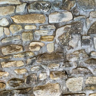 Eski taş duvar arka planı. Taş zemin