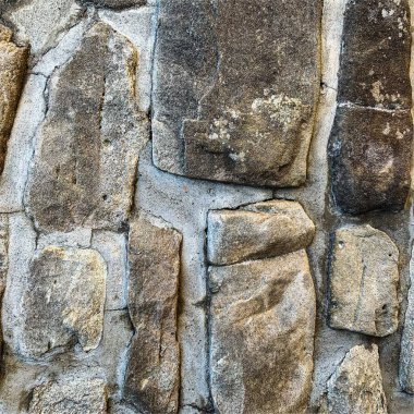 Eski taş duvar arka planı. Taş zemin