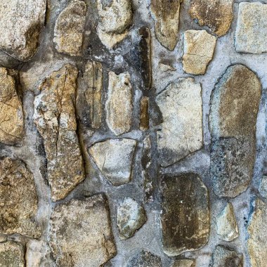 Eski taş duvar arka planı. Taş zemin