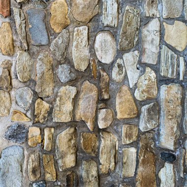 Eski taş duvar arka planı. Taş zemin