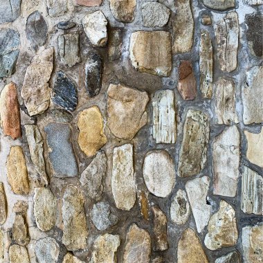 Eski taş duvar arka planı. Taş zemin