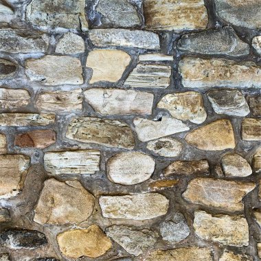 Eski taş duvar arka planı. Taş zemin