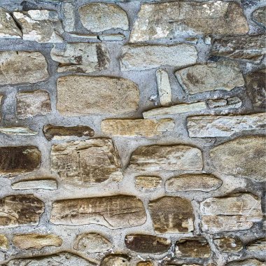 Eski taş duvar arka planı. Taş zemin