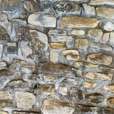 Eski taş duvar arka planı. Taş zemin