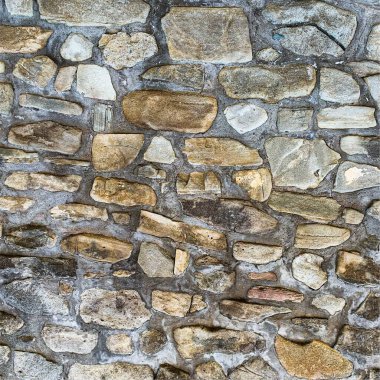 Eski taş duvar arka planı. Taş zemin
