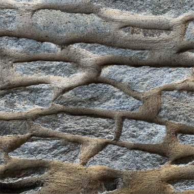 Eski taş duvar arka planı. Taş zemin