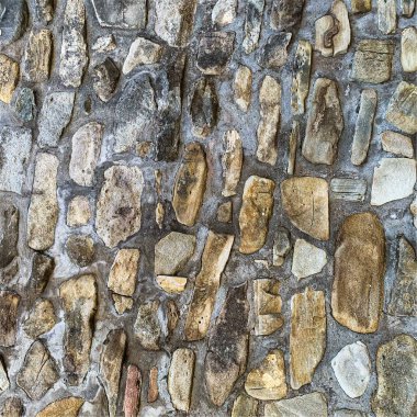 Eski taş duvar arka planı. Taş zemin