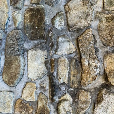 Eski taş duvar arka planı. Taş zemin