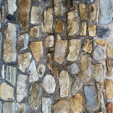 Eski taş duvar arka planı. Taş zemin