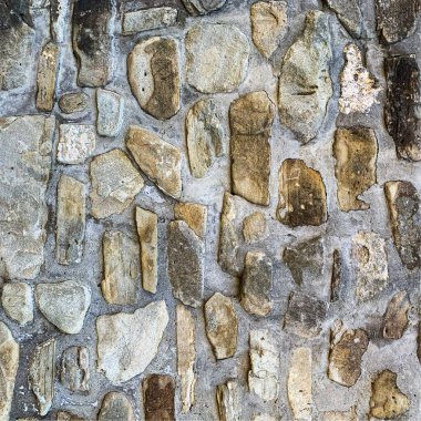 Eski taş duvar arka planı. Taş zemin