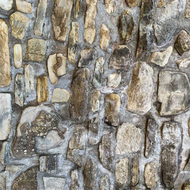 Eski taş duvar arka planı. Taş zemin