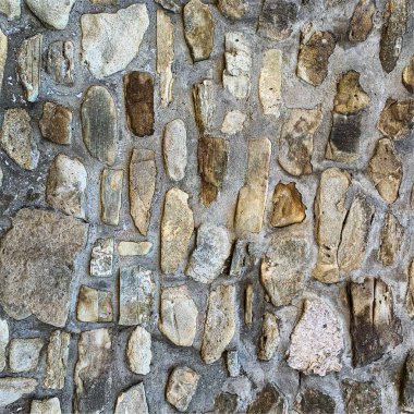 Eski taş duvar arka planı. Taş zemin