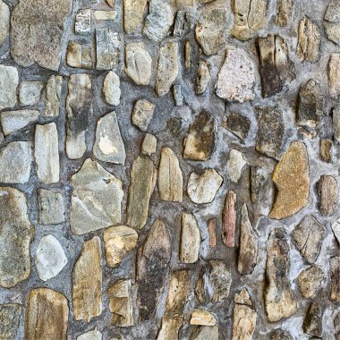 Eski taş duvar arka planı. Taş zemin