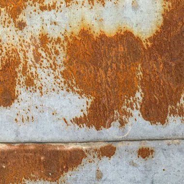 Paslı metal yüzey dokusu. Paslı Arkaplan