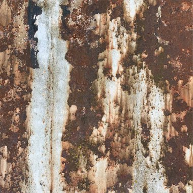 Paslı metal yüzey dokusu. Paslı Arkaplan