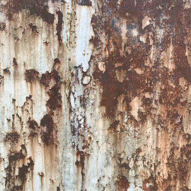 Paslı metal yüzey dokusu. Paslı Arkaplan